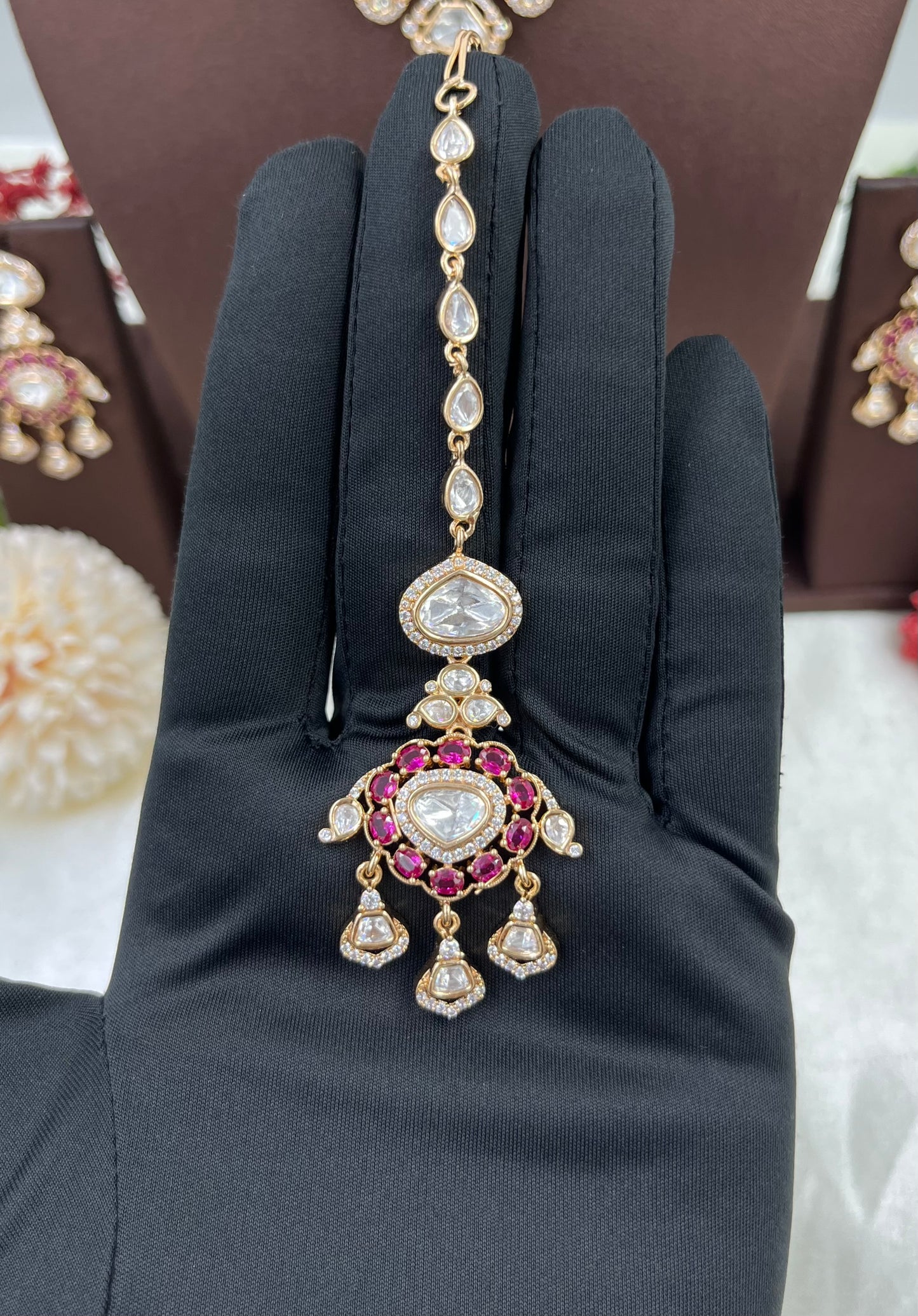 Myra Moissanite Kundan Choker