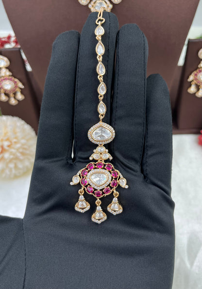 Myra Moissanite Kundan Choker