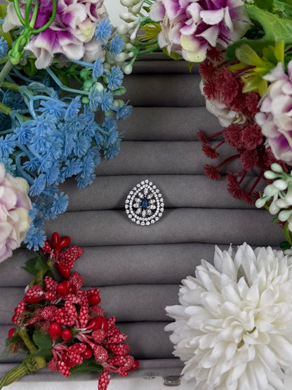 Alyvia American Diamond Ring (Adjustable)