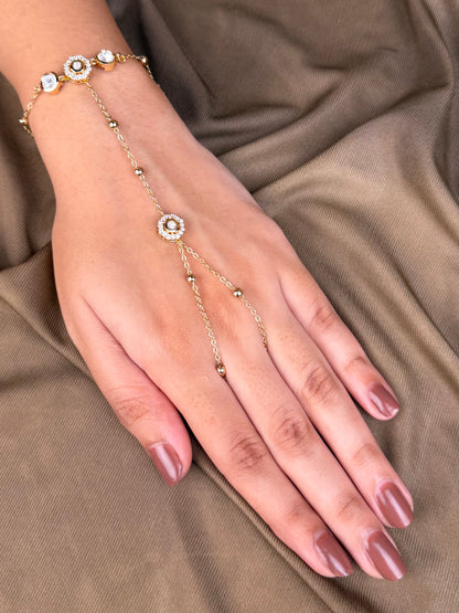 Preeti Moissanite Hath Panja