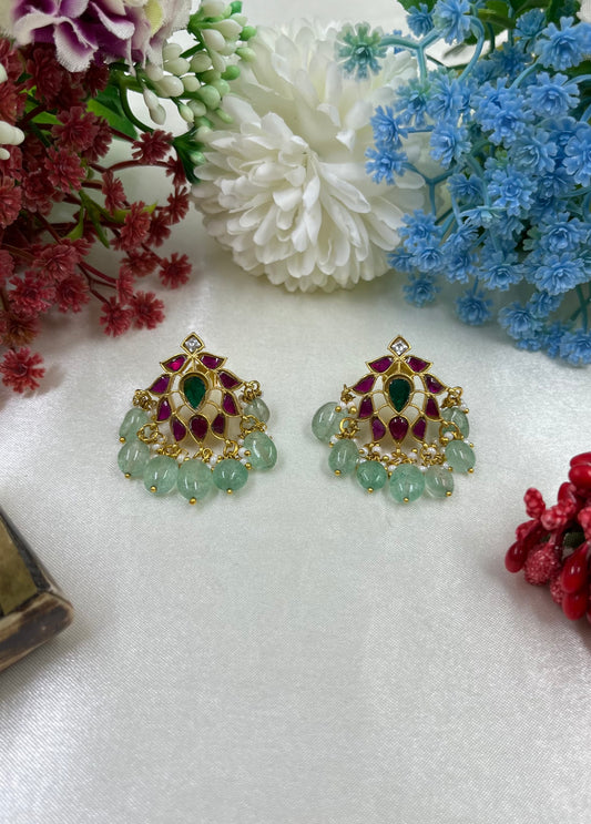 Ritu Jadau Pachi Kundan Earring