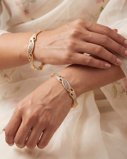 Visha Premium Two-tone Bangles