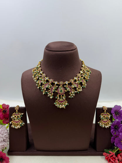 Revati Kundan Necklace Set