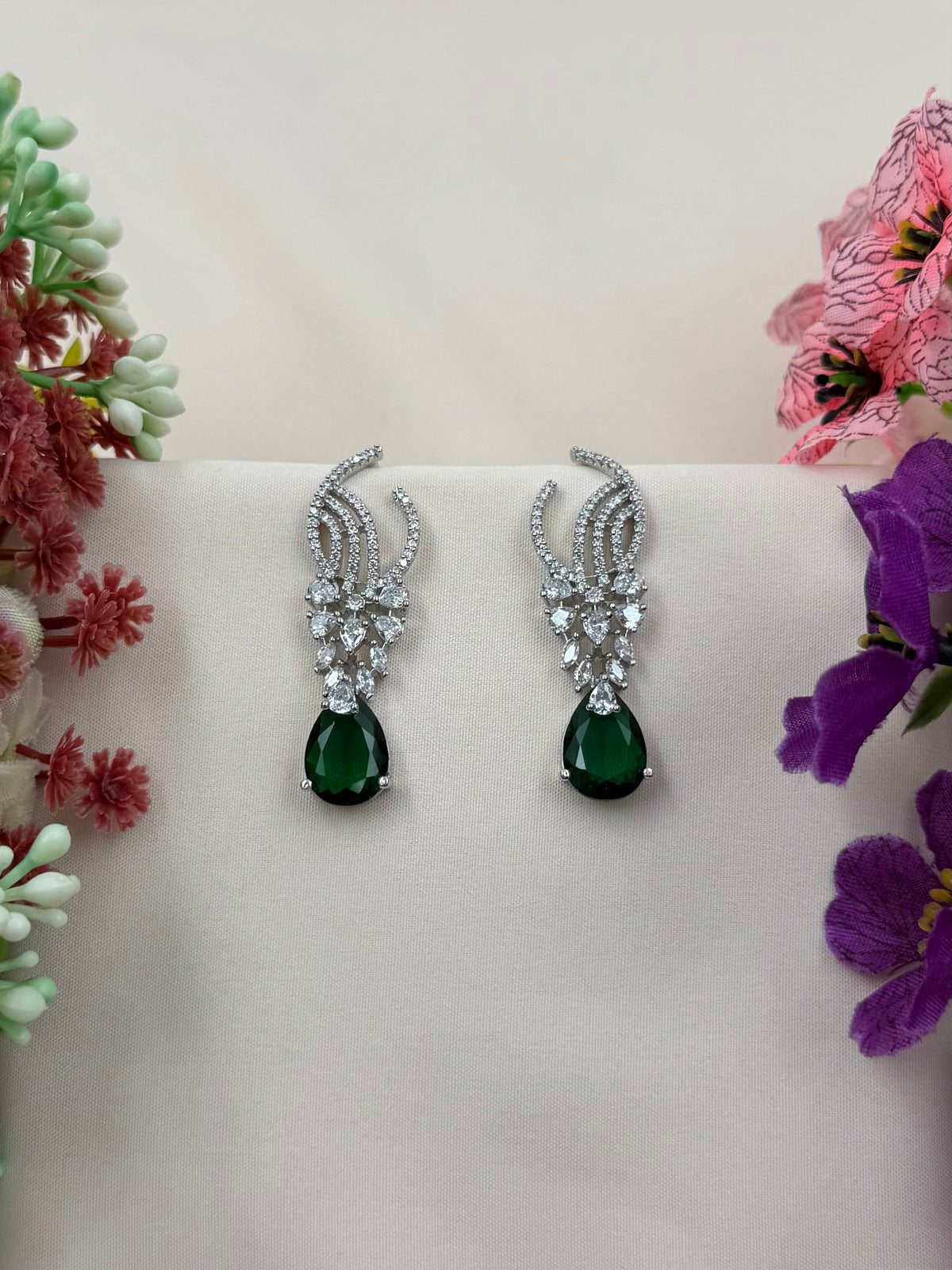 Luna American Diamond Earring