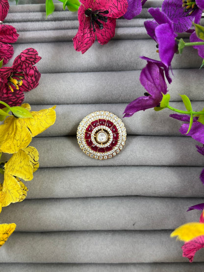 Vedika Moissanite Ring