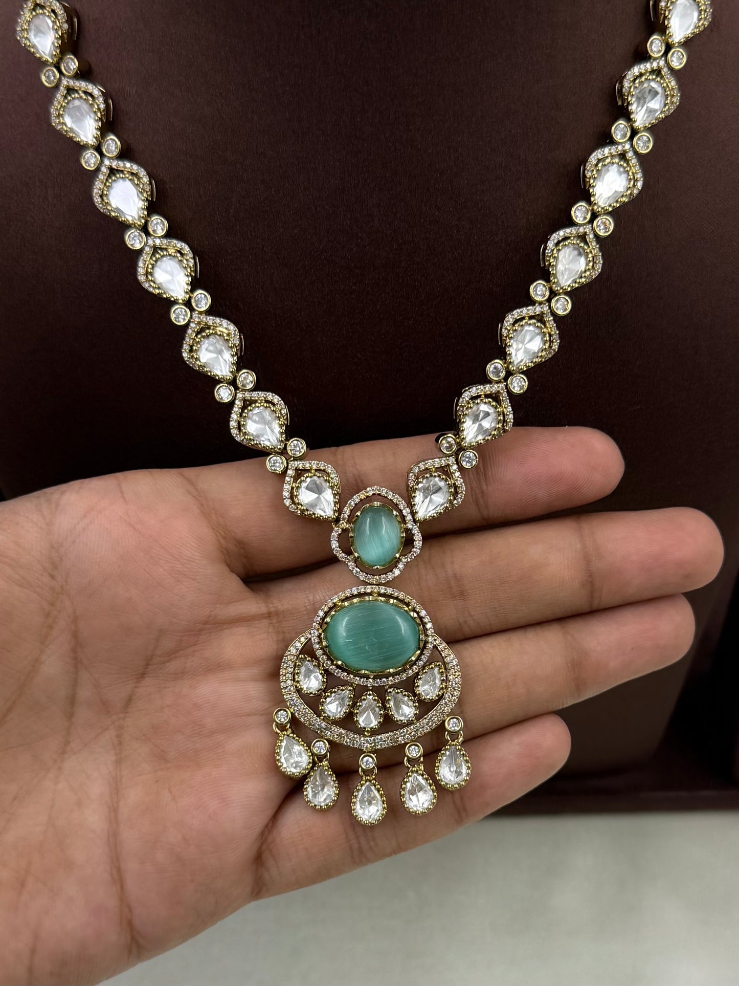 Samyukta Premium Victorian Necklace Set