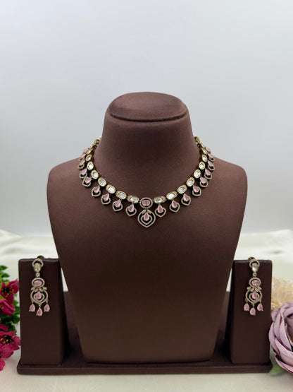 Lata Premium Victorian Necklace Set