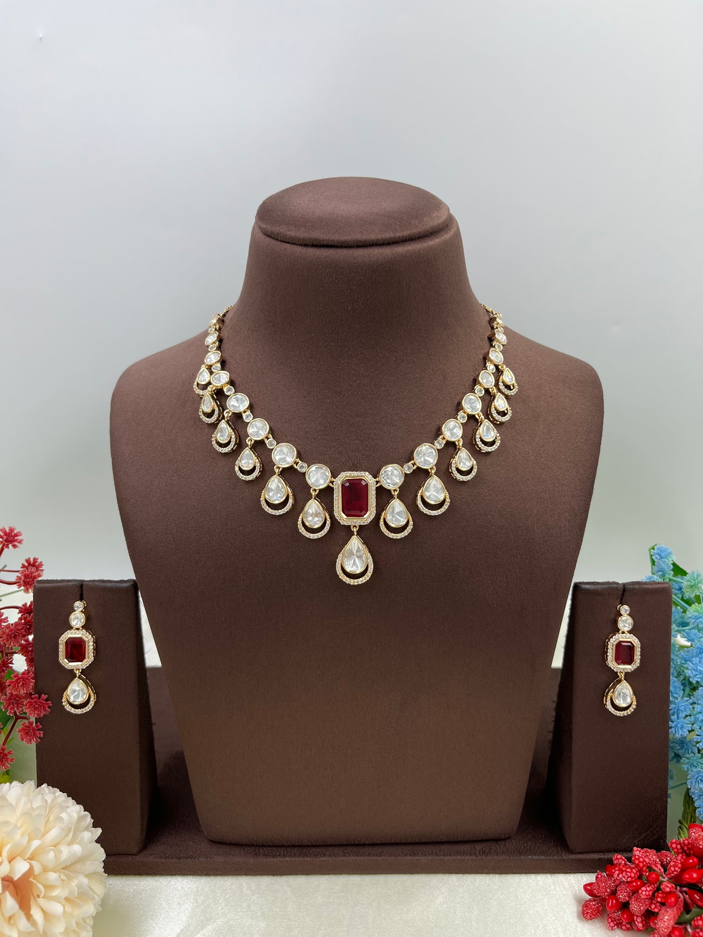 Tarabai Premium Moissanite Necklace