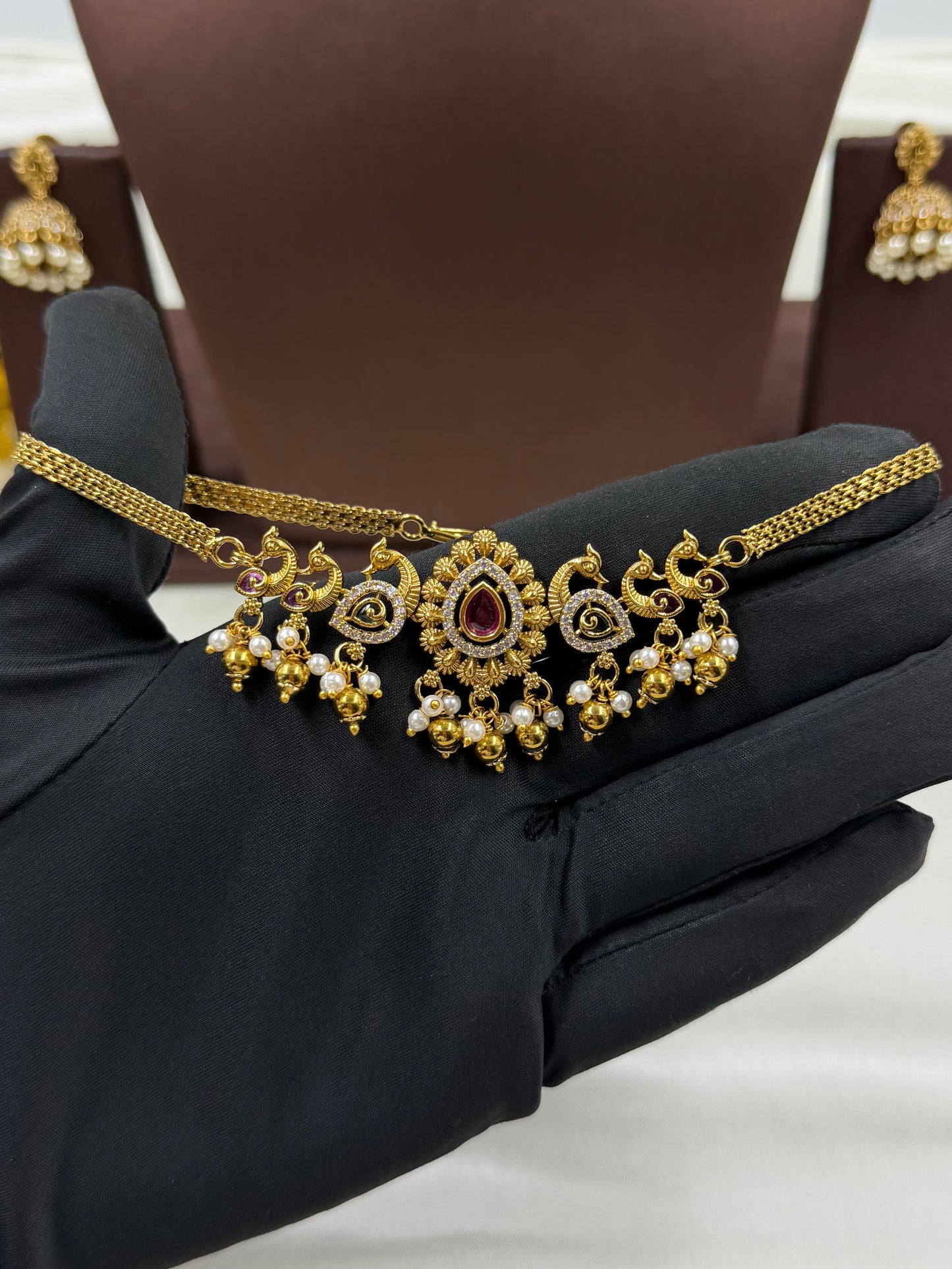 Jyoti Traditional Delicate Choker Necklace