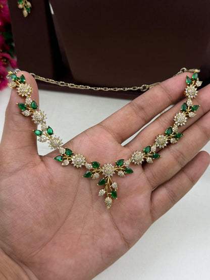 Avani Victorian Delicate Necklace Set
