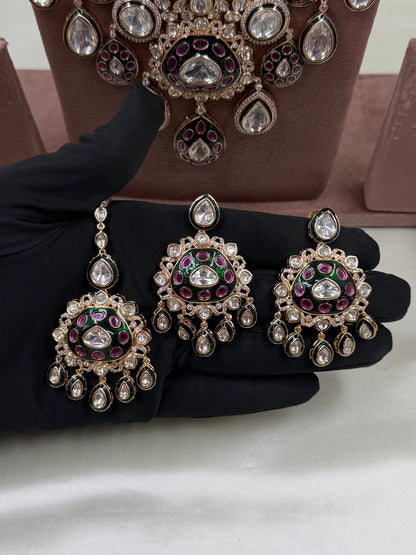 Suchita Moissanite Premium Semi Bridal Set