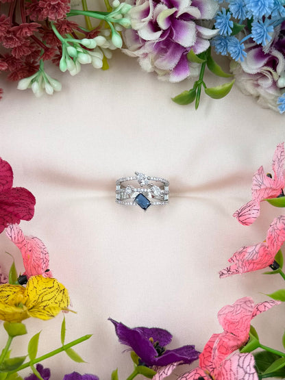 Julie American Diamond Ring (Adjustable)