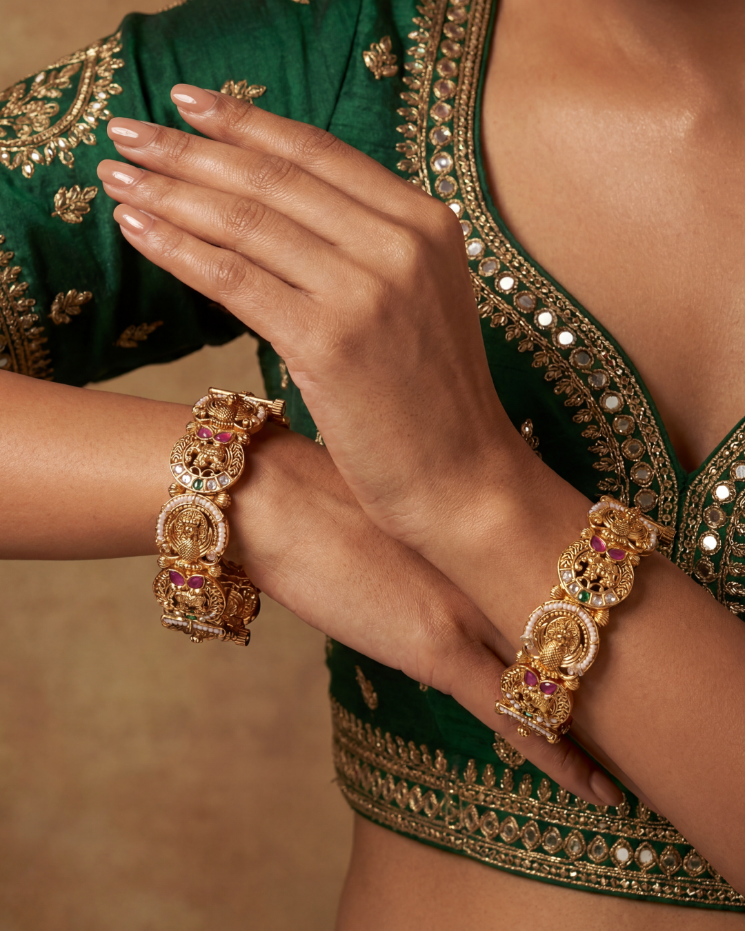 Nupura Heritage Bangles (Openable)