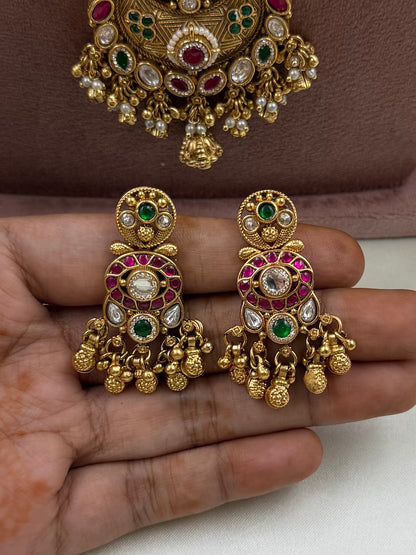 Nitya Heritage Chorski Combo Necklace Set