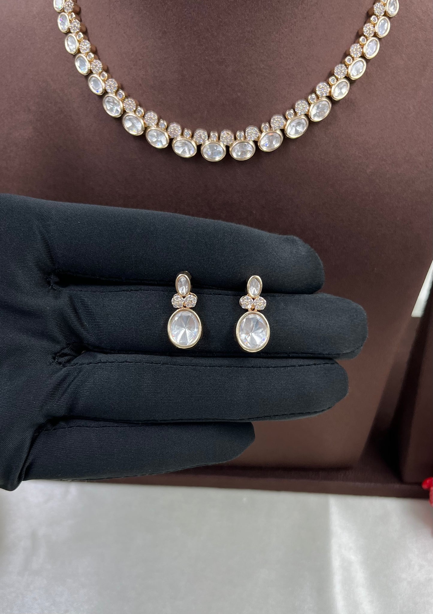 Indu Moissanite Delicate Necklace