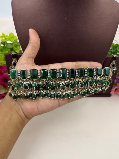 Rashi Victorian Choker Necklace Set
