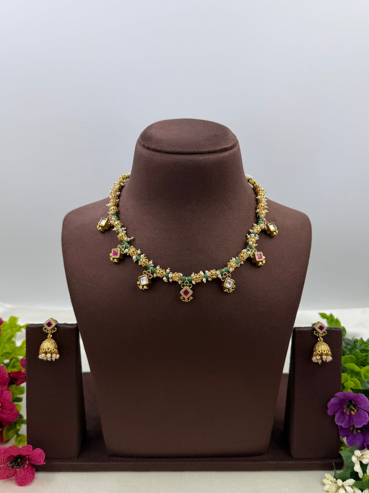 Veena Heritage Necklace Set