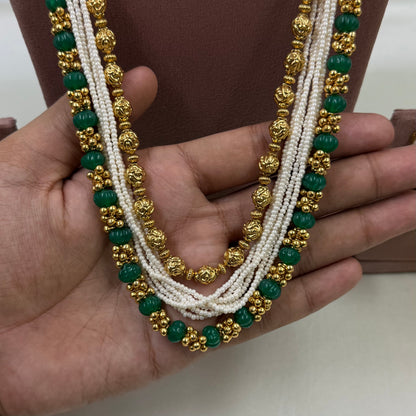 Nidhi Heritage Premium Long Necklace Set
