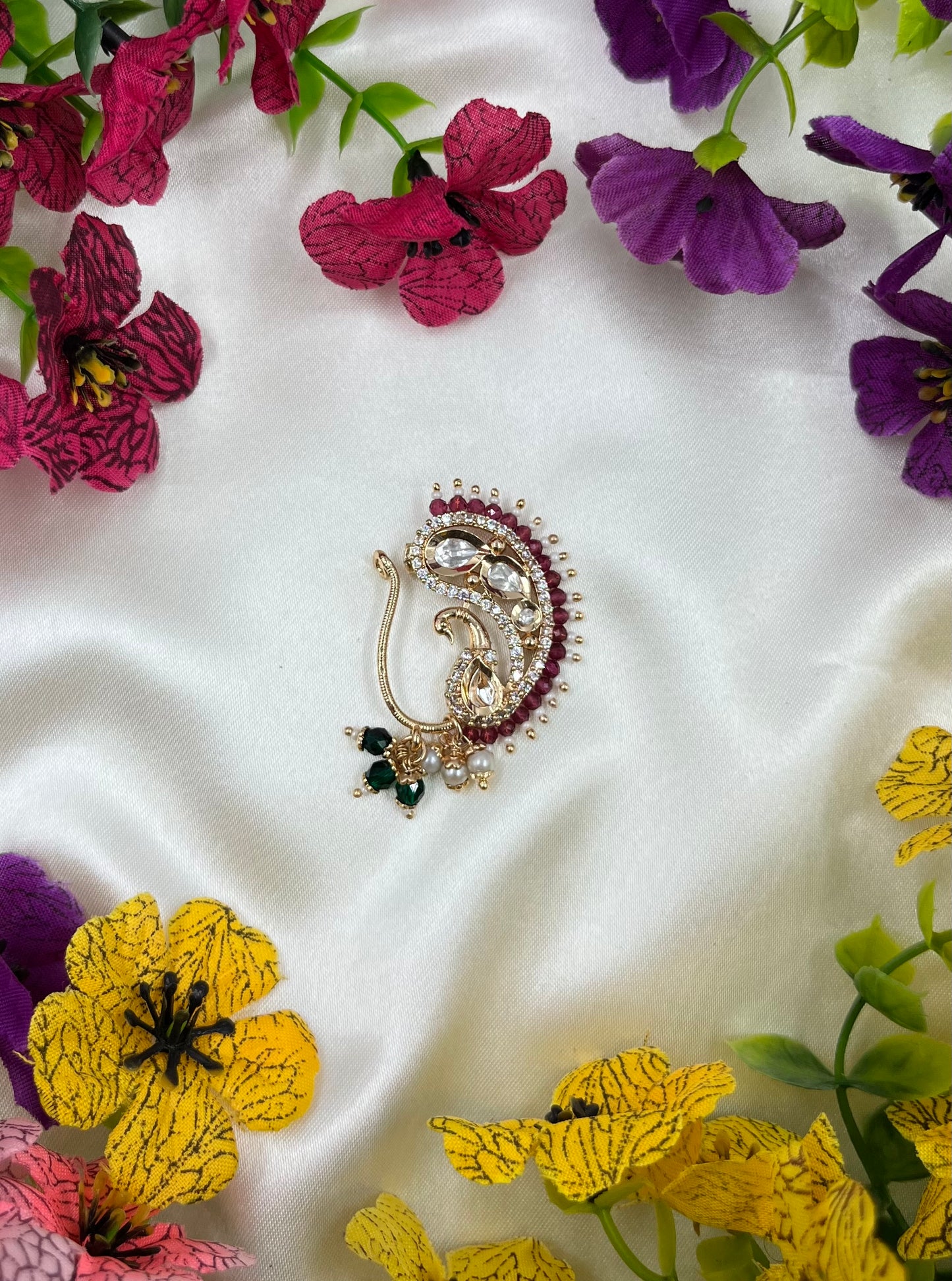 Julianne Moissanite Nose Ring