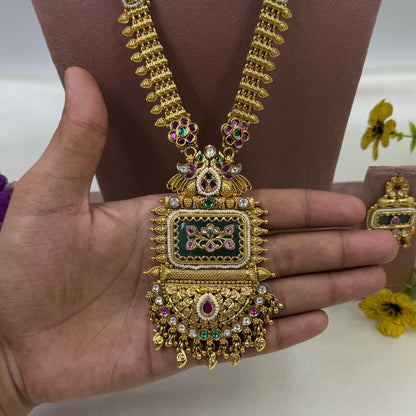 Kalyani Heritage Long Necklace Set