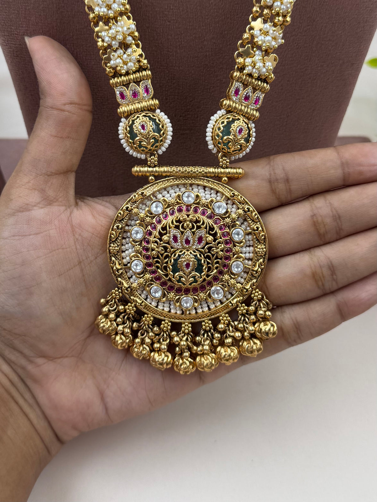 Sarita Heritage Chorski Long Necklace Set