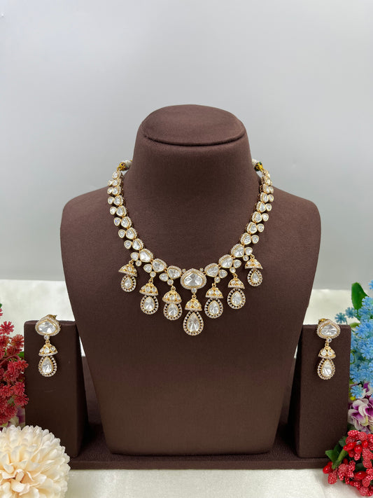 Asha Moissanite Necklace