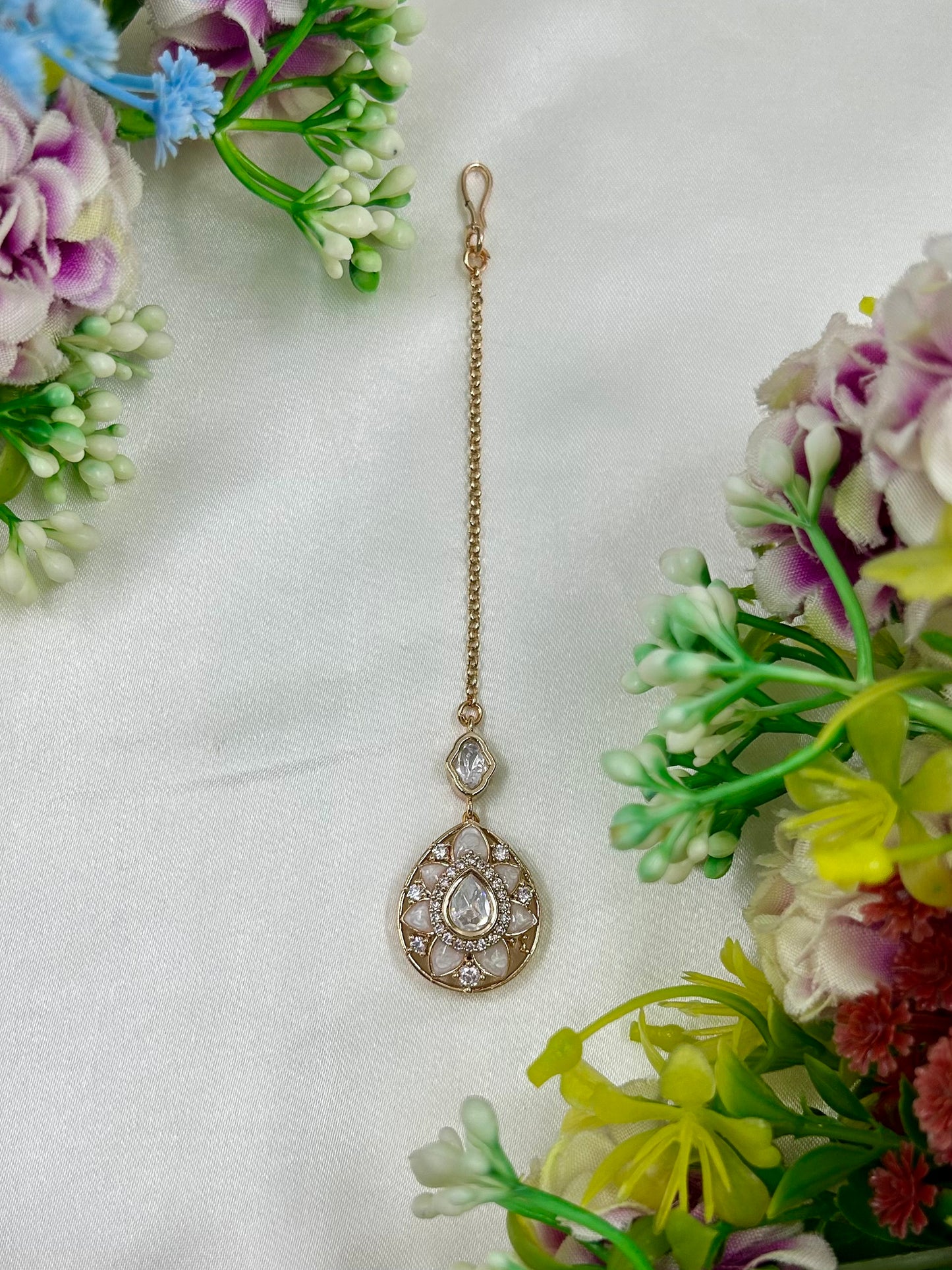 Taniya Moissanite Mang Tika