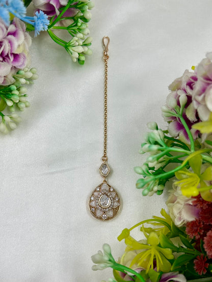Taniya Moissanite Mang Tika