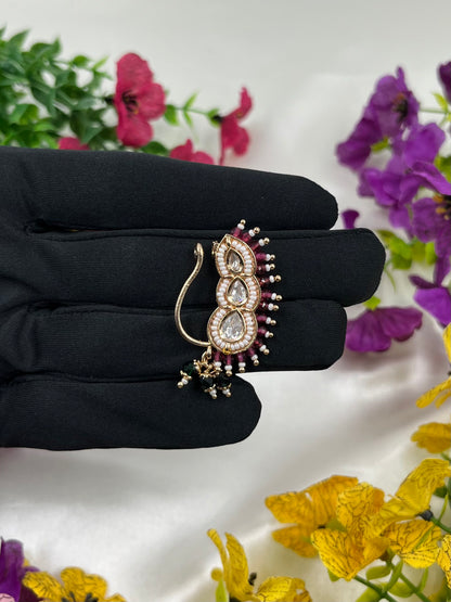 Eesha Moissanite Nose Ring