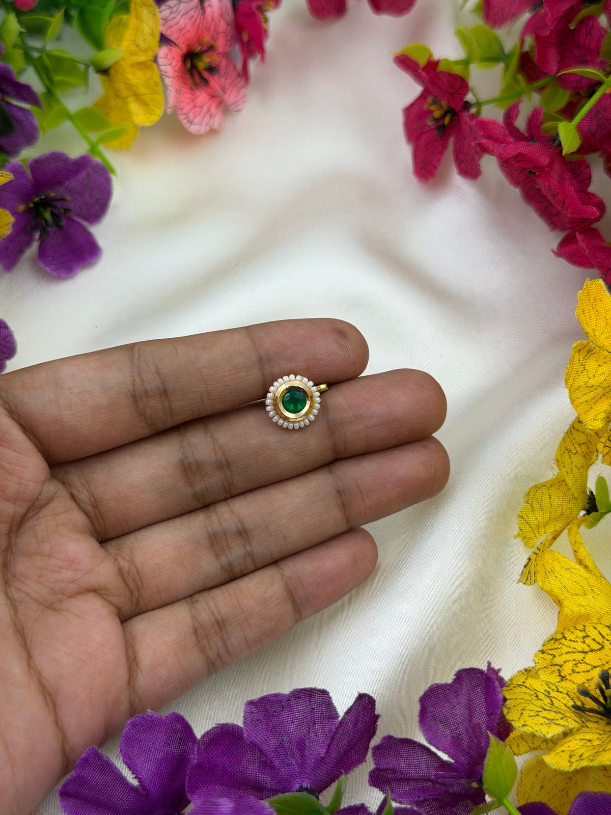 Saroja Traditional Indian Nose Ring