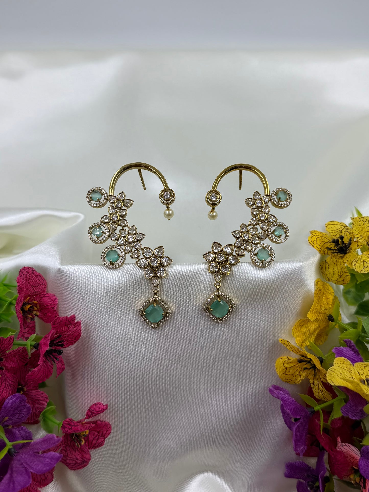 Vinita Victorian Earcuffs