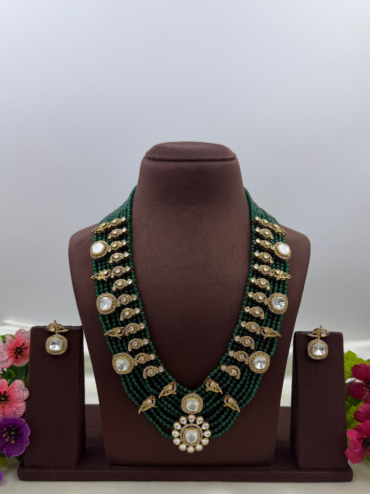 Bhargavi Victorian Long Necklace Set