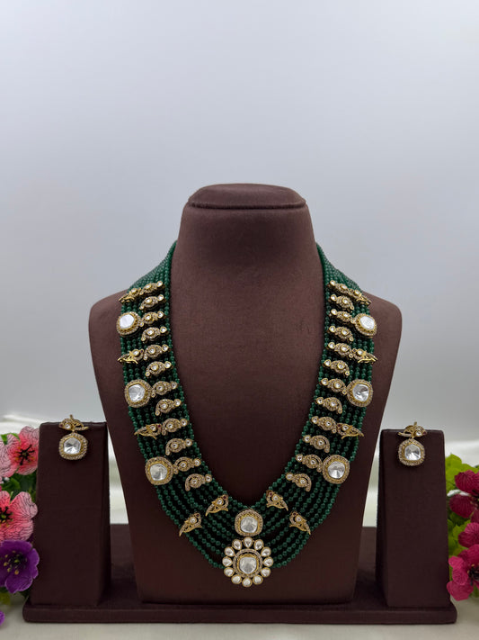 Bhargavi Victorian Long Necklace Set