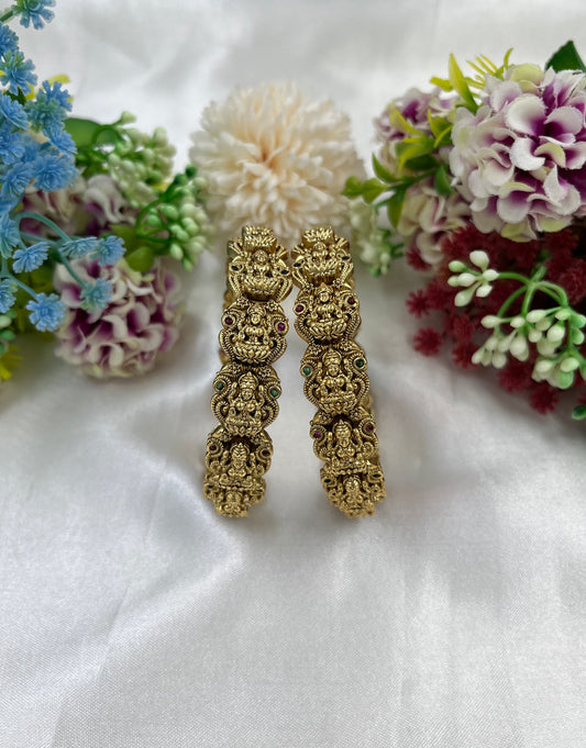 Navya Temple Openable Bangles