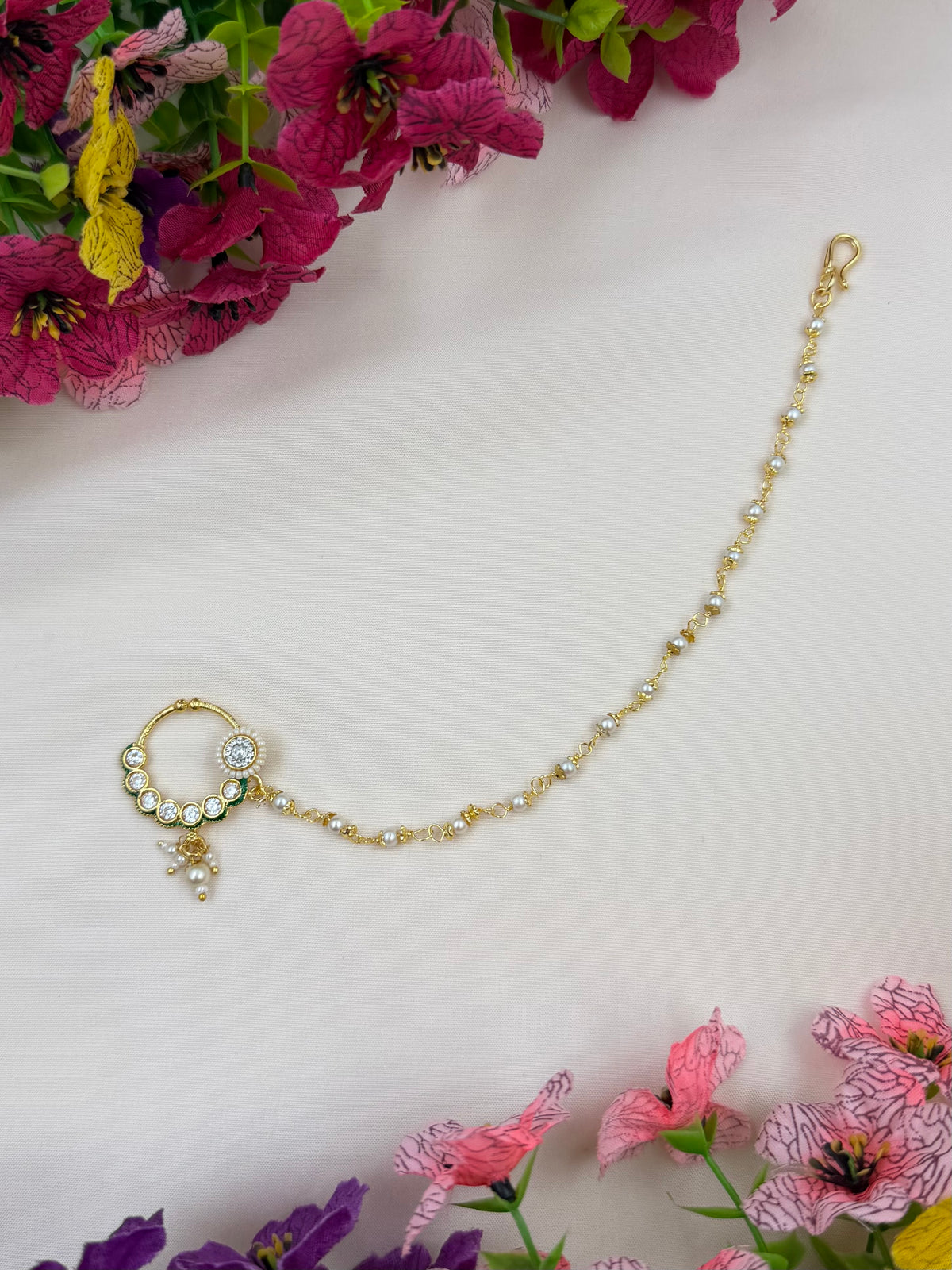 Disha Traditional Indian Nose Ring