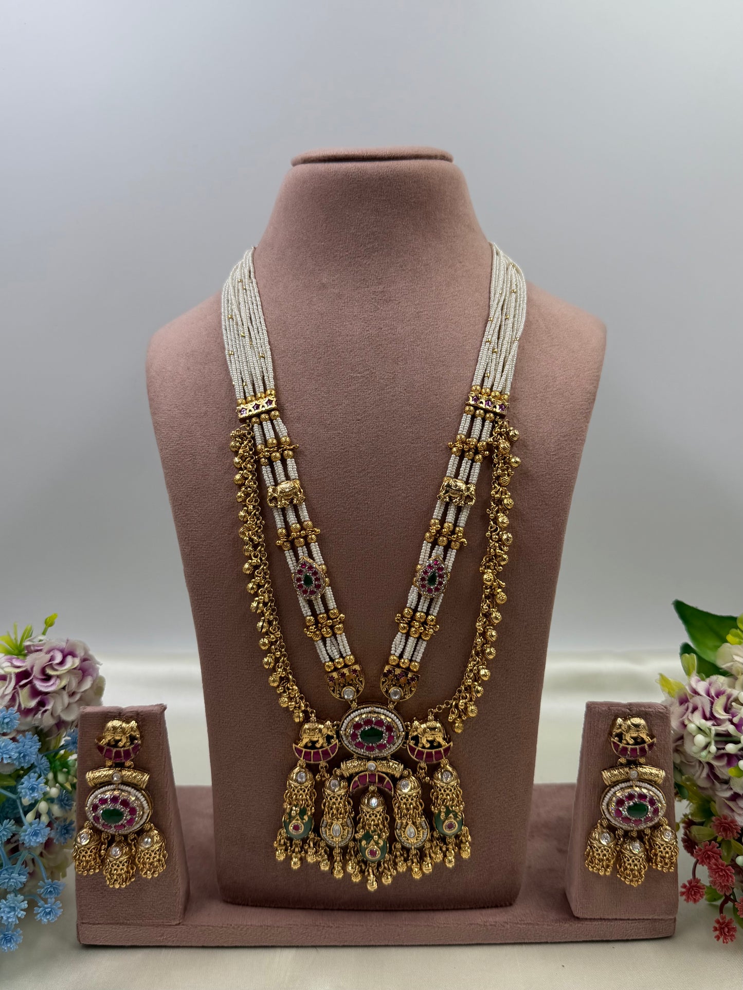 Kavya Chorski Heritage Long Necklace Set