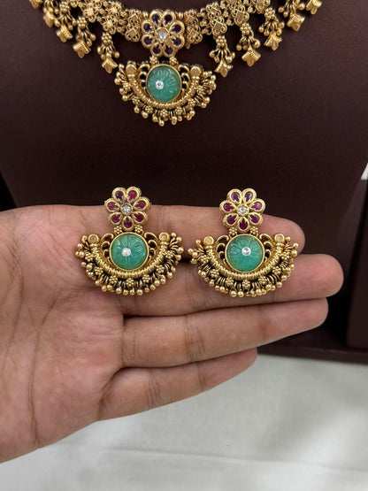 Mahima Premium Heritage Necklace Set