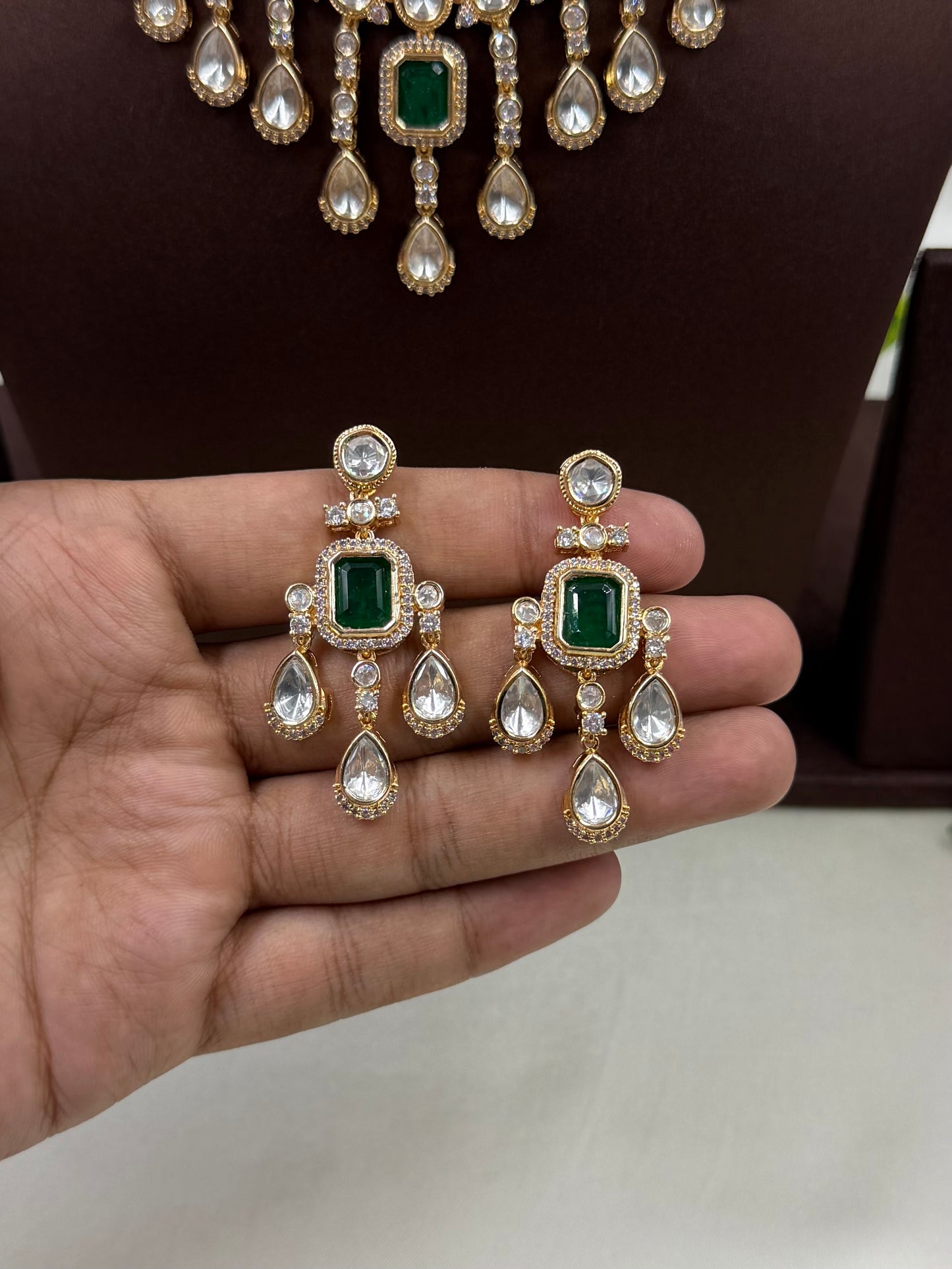 Samrudhi Premium Moissanite Necklace