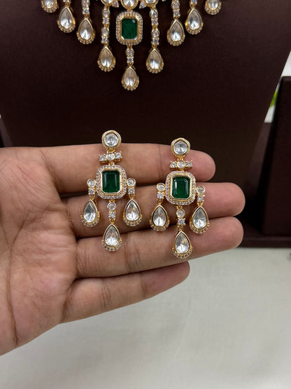 Samrudhi Premium Moissanite Necklace