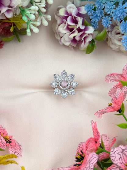 Anjali American Diamond Ring (Adjustable)