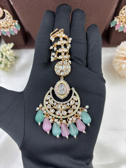 Heena Multicolor Bridal Necklace set