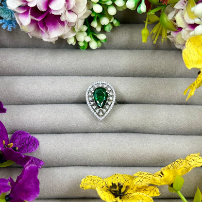 Payal American Diamond Ring (Adjustable)