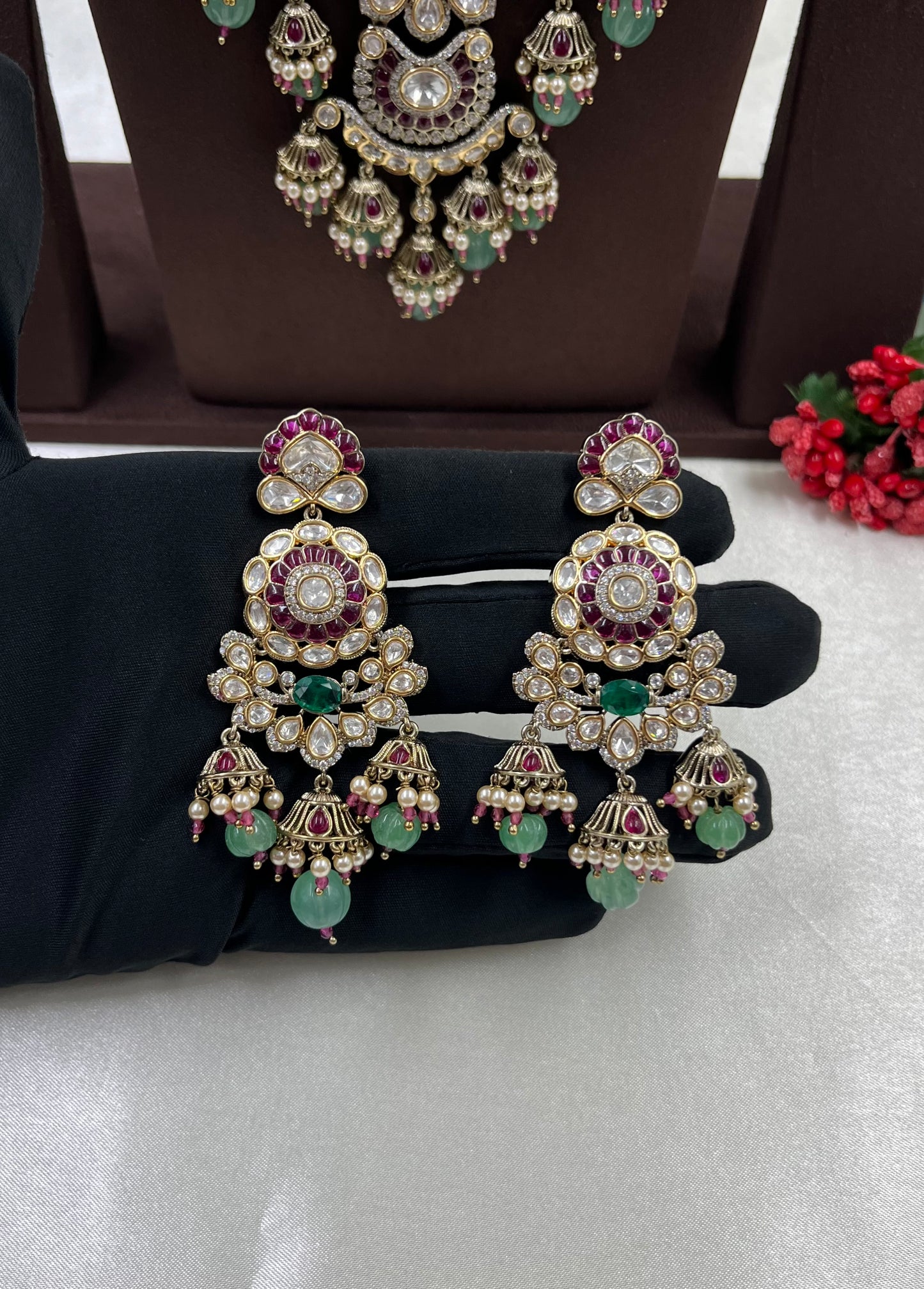 Stuti Victorian Moissanite Premium Combo Set