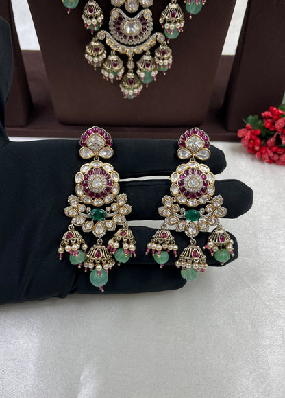 Stuti Victorian Moissanite Premium Combo Set