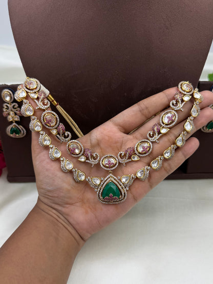 Rajsi Kundan Necklace Set