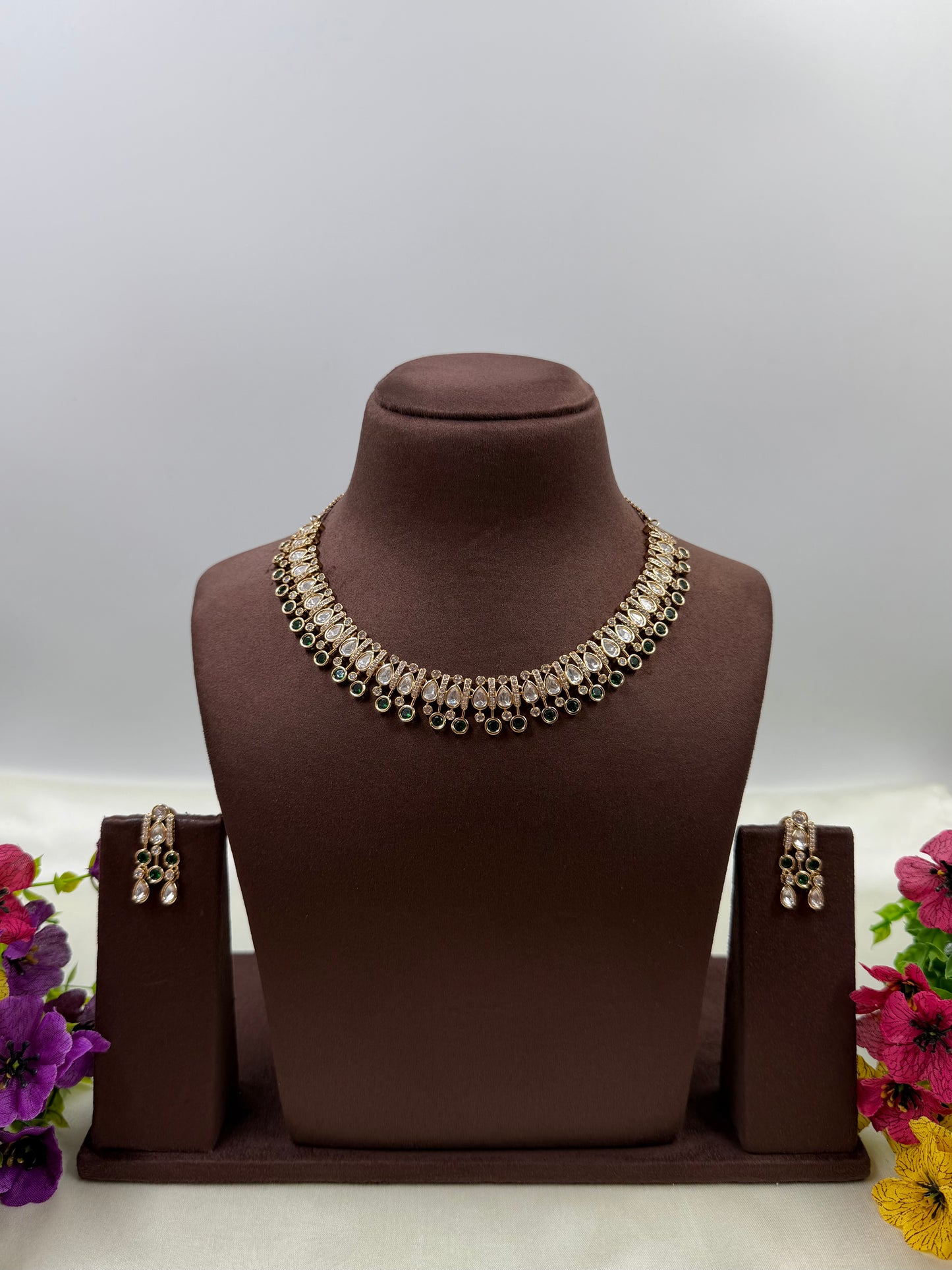 Rashmi Moissanite Delicate Necklace