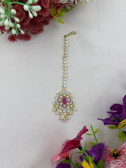 Chloe American Diamond Mang Tika