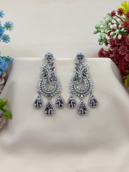 Olive American Diamond Earring