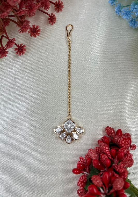 Chitra Moissanite Mang Tika