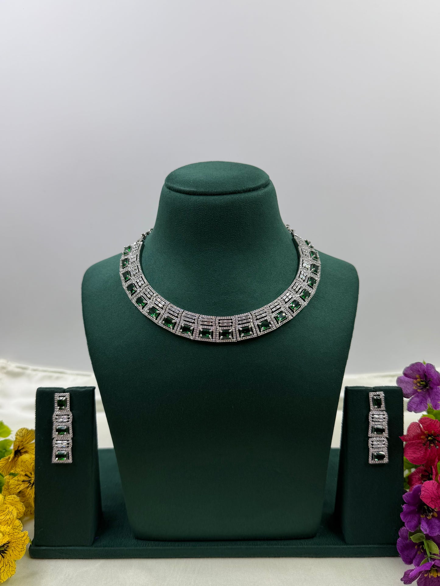 Sumitra American Diamond Necklace